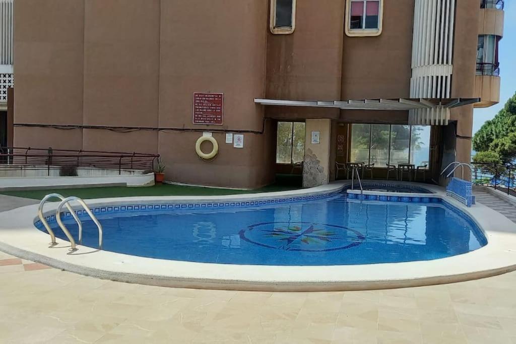 Centro Primera Linea Con Piscina Lejlighed Benidorm Eksteriør billede