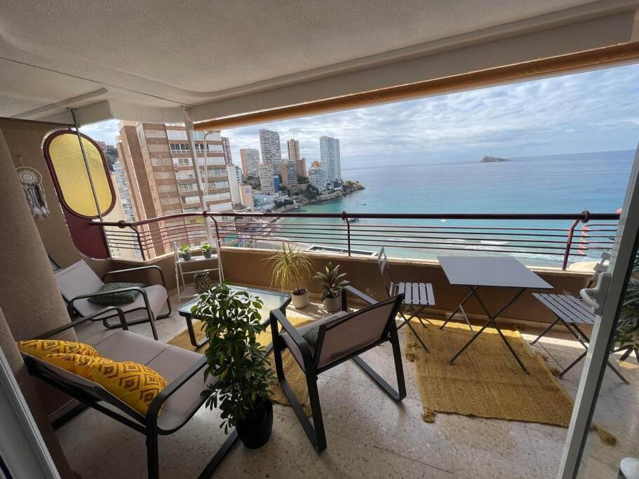 Centro Primera Linea Con Piscina Lejlighed Benidorm Eksteriør billede
