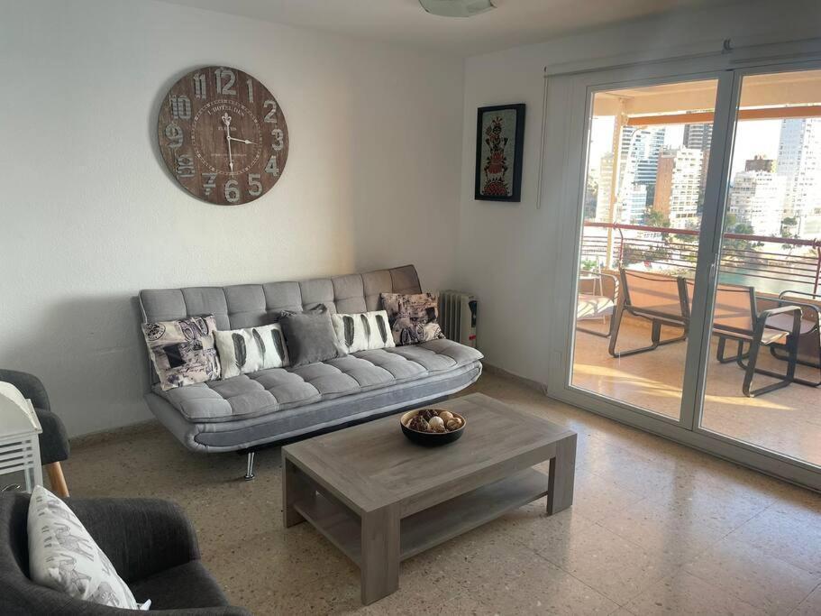 Centro Primera Linea Con Piscina Lejlighed Benidorm Eksteriør billede