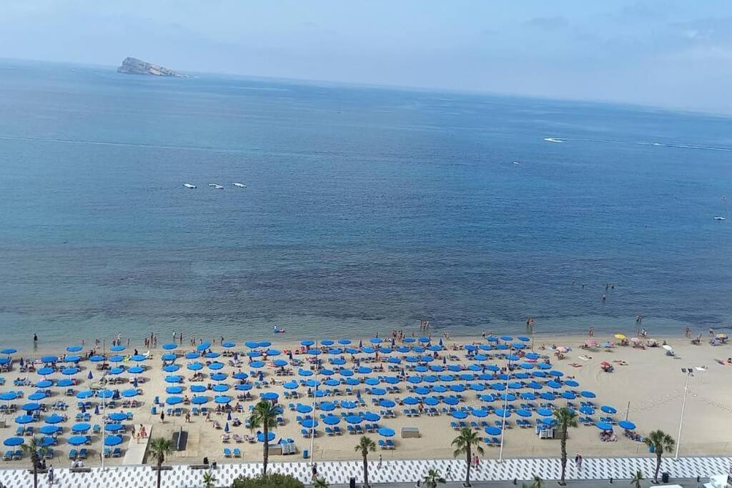 Centro Primera Linea Con Piscina Lejlighed Benidorm Eksteriør billede