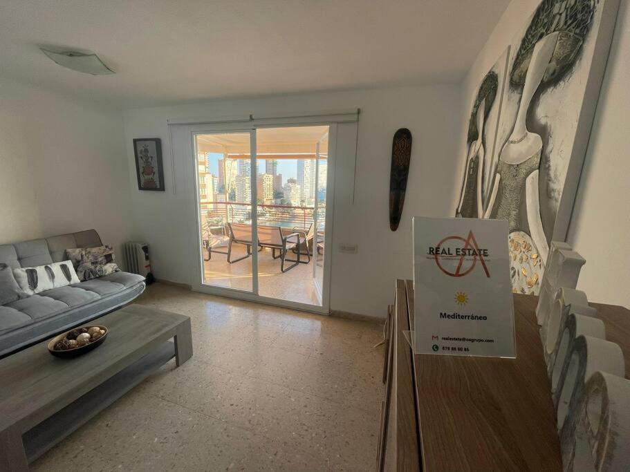 Centro Primera Linea Con Piscina Lejlighed Benidorm Eksteriør billede