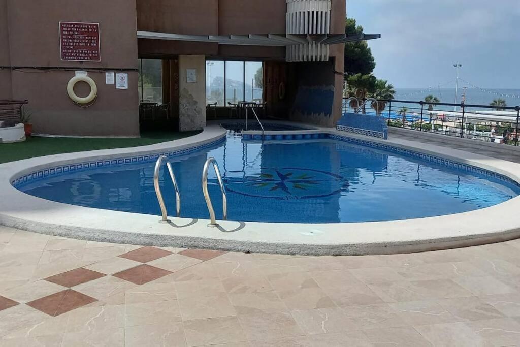 Centro Primera Linea Con Piscina Lejlighed Benidorm Eksteriør billede